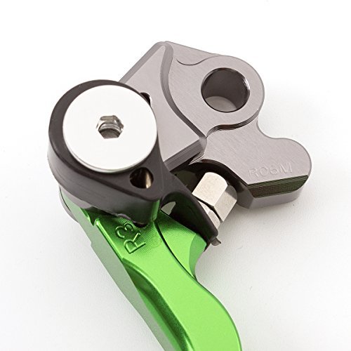 FXCNC, set di leve da corsa in alluminio CNC, per motocicletta, leve di freno e frizione, per Kawasaki Sherpa 1997–2007, Kawasaki KLX250 D-Tracker 98–07, Suzuki 250SB 02–06