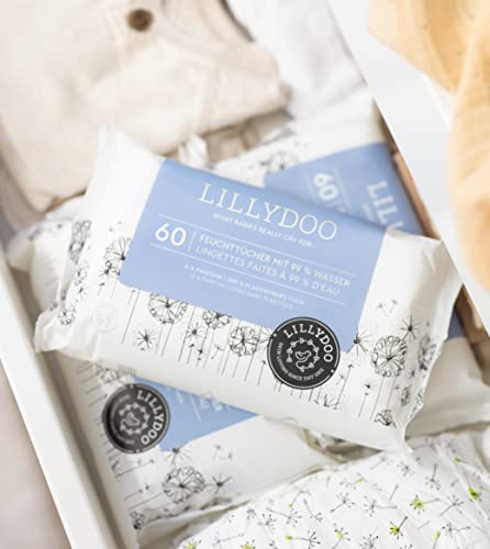 Salviettine umidificate LILLYDOO al 99% acqua, 720...