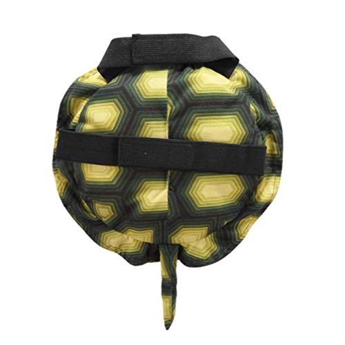 Disfraz para perro Halloween con mochila caparazón de tortuga miniatura 2