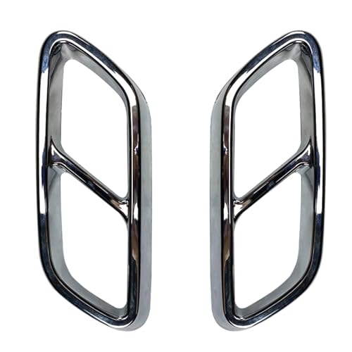 �r�C�ǃJ�o�[ 2���� �r�C�}�t���[�p�C�v�`�b�v �e�[���p�C�v�J�o�[ �g�����J�o�[ Compatible With For W206 C200 C260 C300 2022 2023 2024(Chrome)