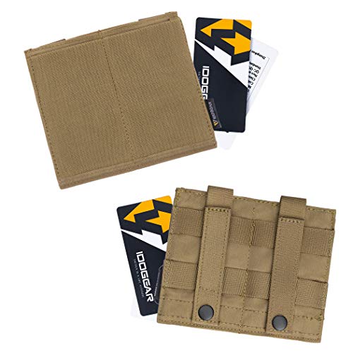 Idogear Elastic M4 Double Mag Pouch Molle Magazine Pouch Tactical Mag Holder For M4 Rifle Magazines (Coyote Brown) #TOP3