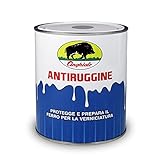 cinghiale 817 smalto antiruggine a solvente 0,75 litri colore grigio vernice per ferro per fai da te bricolage e hobby sicuro e facile da usare