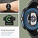 Spigen Liquid Air Designed for Samsung Galaxy Watch 8 40mm Case Flexible Lightweight TPU Cover (2025) - Matte Black