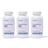 Simethicone 80mg Chewable Anti-Gas Generic for Mylanta Gas 3 PACK 3 X 100 ea. Total 300 Chewable Tablets