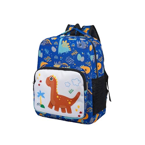 POWOFUN Mochila infantil infantil de viagem pré-escolar, linda mochila de desenho animado para meninas, meninos e bebês