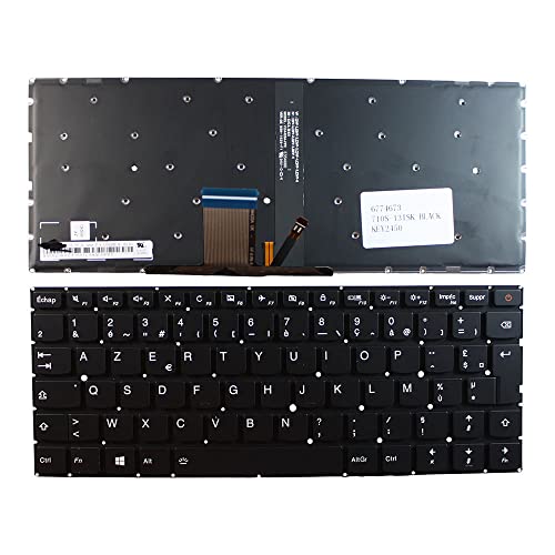 Clavier de remplacement rétro-éclairé français pour PC portable Lenovo IdeaPad 710S-13ISK