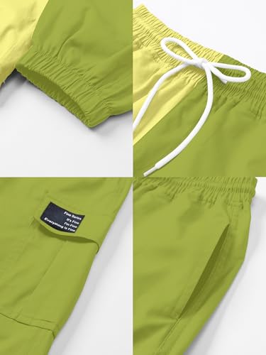 Image of SANGTREE Girls & Womens Drawstring Cargo Jogger Pants,3 Years - Women 3XL