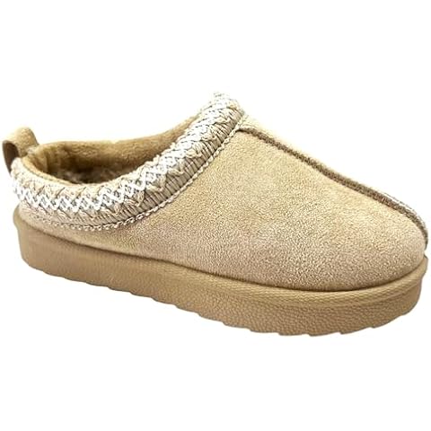 sole london Kids Warm Faux Fur Slippers Cover