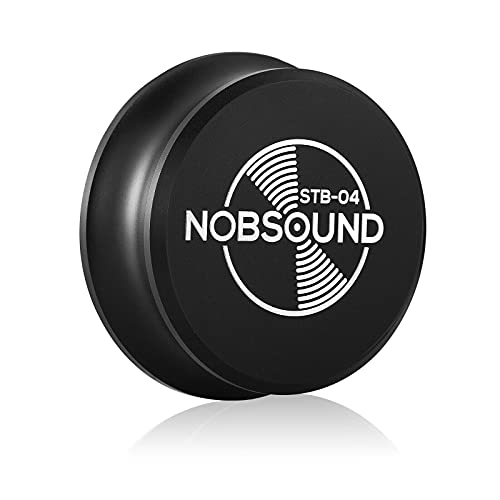 Nobsound Stabilizer de table en aluminium LP vinyle – Poids de la plaque – Pince en métal – Réducteur de vibrations pour platine domestique – Noir (STB-04) - Les Beatles, Paul McCartney, John Lennon, RIngo Starr, George Harrison Nobsound Stabilizer de table en aluminium LP vinyle - Poids de la plaque - Pince en métal - Réducteur de vibrations pour platine domestique - Noir (STB-04)