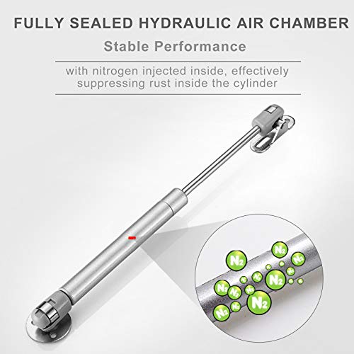 Mingzhe 100N/22lb Suporte de Elevação de Suporte a Gás Suporte de Porta de Elevação Pneumática Porta