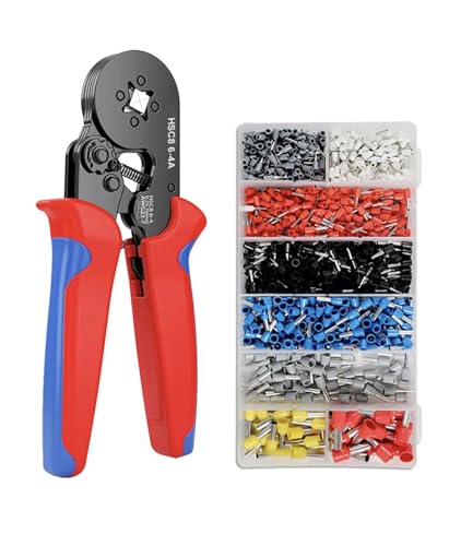 ADEKX Crimping Plier Set with Ferrule Connectors