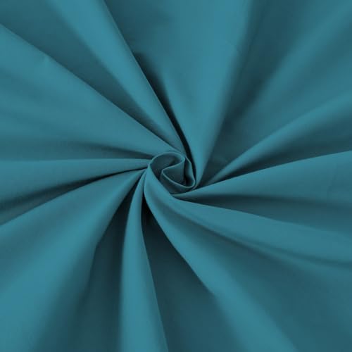 Linge de lit en coton moelleux turquoise pour des nuits douces - 5