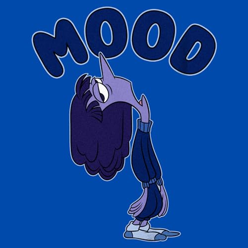 Disney Boy's Inside Out 2 Ennui Mood T-Shirt2