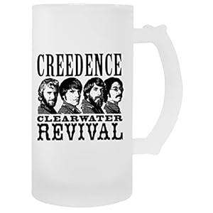 Creedence Clearwater Revival People Transparant Mok Bier Mannen Dames Mug Beer