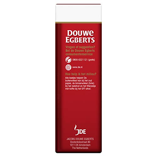 Douwe Egberts Filterkoffie Aroma Rood Donker (1.5 Kilogram, Intensiteit 06/09, Dark Roast Koffie), 6 x 250 Gram - Afbeelding 7