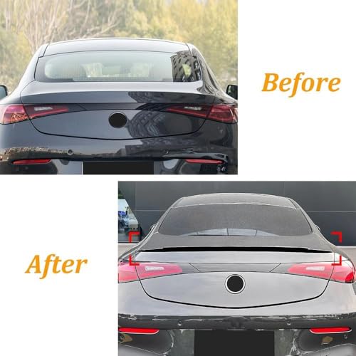 Becquet de coffre Benz CLE Coupé C236 tuning style carbone - 4