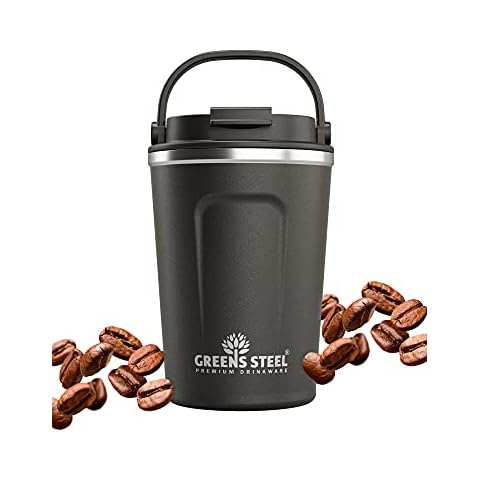 Taza de Café Reusable de Greens Steel Cover