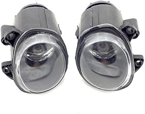 1Pair Clear Fog Lights Driving Bumper Lamps Generic fit for BMW E53 X5 1999-2004