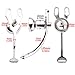 Male Portable Flat Protection Cage with Waist Belt, Special Negative Inverted Cage Set for Sissy Men 3234 -USXA03 (White)