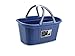 Produktbild Stefanplast Eleganz Wäschekorb mit Griffen, Navy blau, 38 x 58 x 29,5 cm