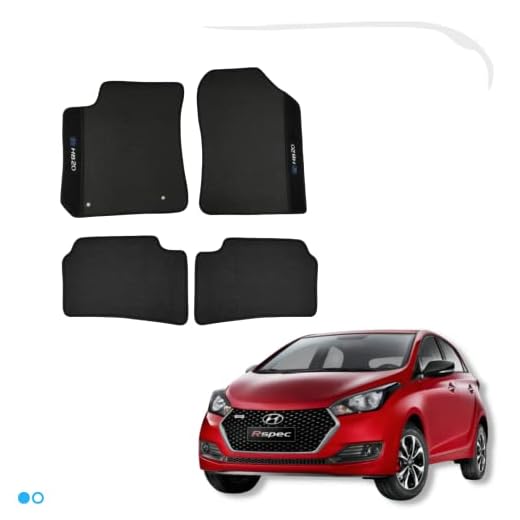 Jogo Tapete Hb20 Todos Carro Borracha 4p 2012 13 14 15 16 17 18 2019