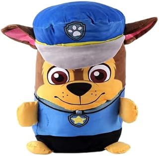 Chase Standing Plush | Huggable Paw Patrol Puppy Soft Toy | Adorable Collectible Stuffed Animal | Brave Gift for Kids & Fans | Cuddly Character Plush | 42cm