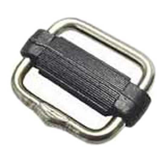 Hebilla inox barra nylon cincha 25 mm passant sangle boucle noire