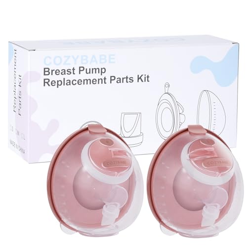 Two Complete Sets Compatible with Medela Symphony Breast Pump Replacement Parts (24mm Two Complete Sets with 17/19/21mm Flanges)