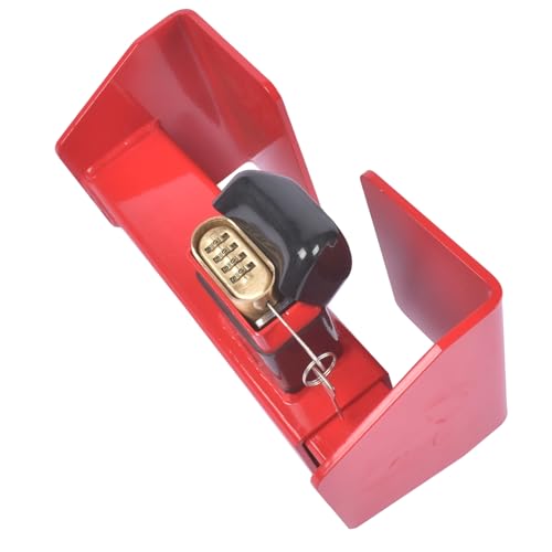 Heavy Duty Cargo Door Lock for Semi Trucks & Containers - Combination Security Lock, Tamper-Resistant Design, Fits Vertical Bars 9-3/4”-16” Apart, Mustrod by Mustrod - Image 5