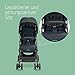 Maxi-Cosi Lara2 Baby Kinderwagen, 0–4 Jahre, 0–22 kg, federleichter, kompakter Buggy, 3 Liegepositionen, flache Liegeposition, klein zusammenklappbar, Schultergurt, Essential Graphite