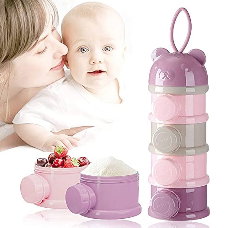 Amazon.co.jp: chengcheng ベビー ミルクケース 離乳食保存容器