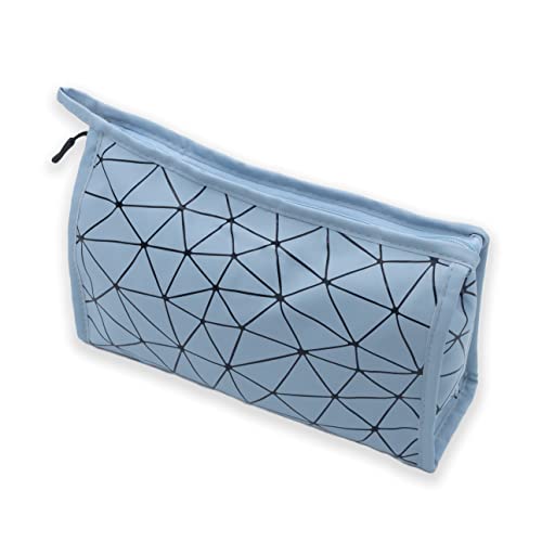 Neceser Colgante Impermeable para Viaje, IR a la Playa o Gimnasio. Estuche de Hombre o Mujer, Bolsa Viaje, Neceser Organizador de Maquillaje y Accesorios para Deportistas Azul