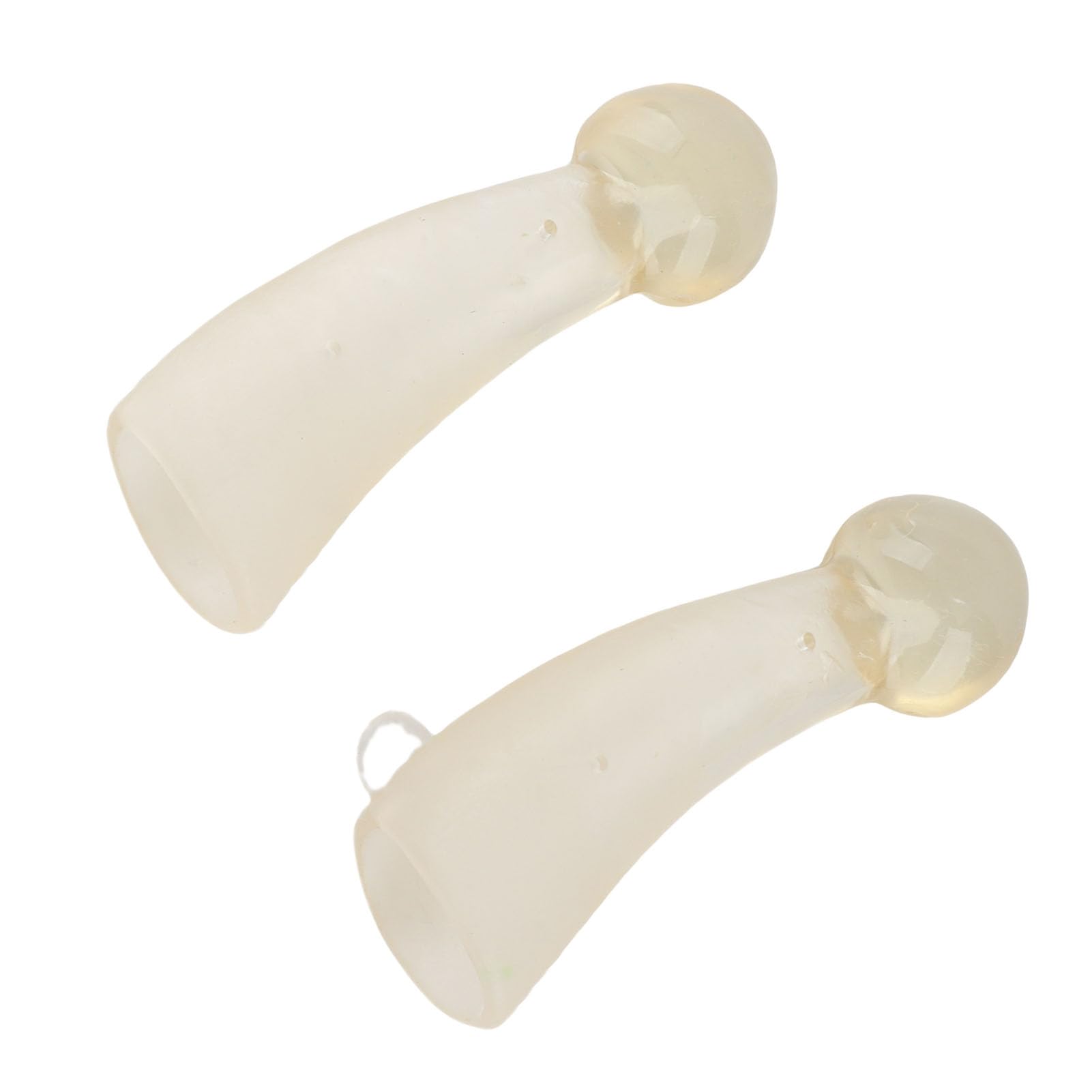 1 Ensemble Silicone Veau Corne Protecteur Taureau Vache Corne Anti Couverture Chèvre Corne Couverture Anti Accessoire pour la Tenue de la Ferme