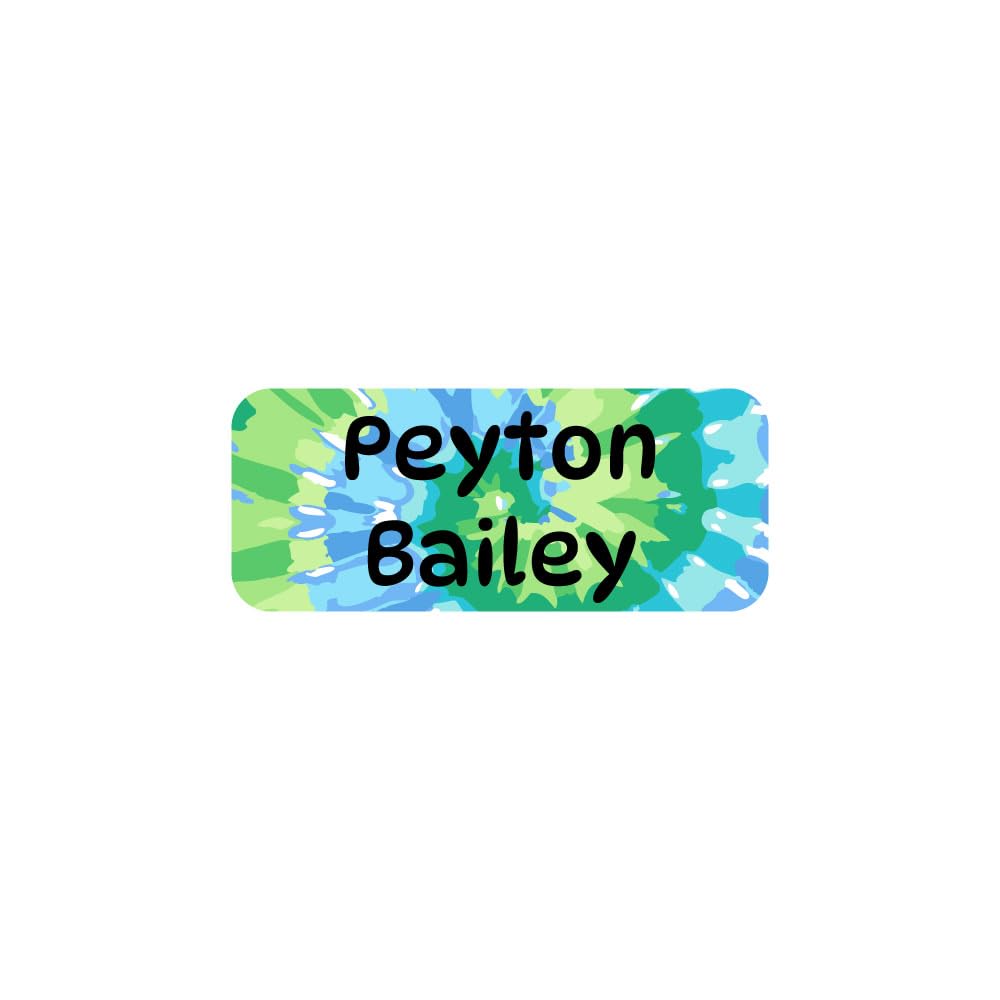 Name Bubbles - Custom Mini Daycare Name Labels for Kids (85 Labels) - Personalized Waterproof Name Stickers for Clothing Tags, Sippy Cups, Lunch Boxes