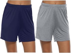 MoFiz Women's Modal Short Pyjama Bottoms Soft Shorts with Pockets