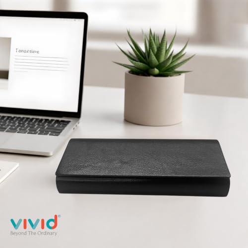 Image of VIVID Unisex Specs Magnetic Eyewear Dabbi Faux Leather Hard Case Cover