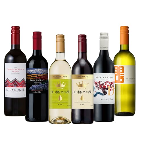 【 ワインセット 】 デイリー赤白セット [ 750ml × 6本 ] デイリー 赤ワイン 白ワイン 毎日 世界 飲み比べ（Amazon）