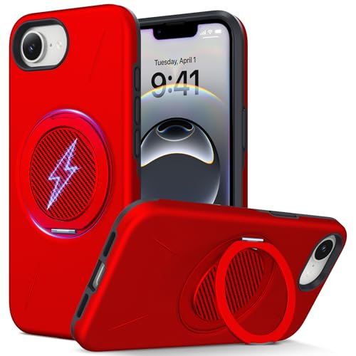 TLOMPLO for iPhone 16epP[X magsafeΉ 360°]X^h ϏՌ ČRMILKi  Ot CX[dΉ ACtH 16e pJo[ wh~ Yی  525-ip16e-02