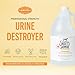SKOUT'S HONOR Dog Urine Destroyer - Better, Faster and Stronger - Professional Strength, Plant-Powered, Cruelty-Free Urine Eliminator for Carpets and Indoor Living Spaces, 128 oz.