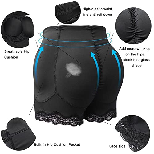 Calcinha Levantador de Bumbum | Calcinha levantador de bumbum cintura alta - 4 almofadas removíveis