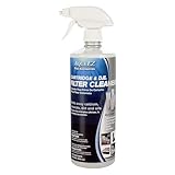 Aqua EZ Cartridge & D.E. Filter Cleaner – Fast Spray & Rinse Formula, Extends Filter Life, Boosts Flow & Circulation, Fresh Orange Scent, Cleans Pool Filters, Equipment, Spas & More (32 oz.)