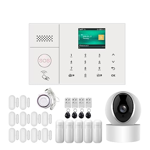 Sistema de alarma inicio inalámbrico WiFi gsm con sensor detector de movimiento 2