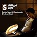 White Noise Machine, Sleep Sound Therapy Machine with Night Light, Timer/Play All Night for Sleeping, Adult, Baby, Office Privacy, 8 Natural Soothing Music, USB Output Portable for Traveler