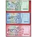 Spectrum Store 20,000-100,000 Indonesian Rupiah 3 Pieces Set, 2022, P-162-168, 20,000, 50,000, 100,000 UNC
