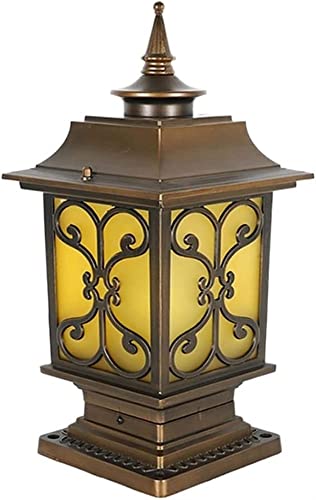 Poste lampe anti-corrosion WQHPLMD aluminium étanche pour résoudre les pannes d'éclairage extérieur