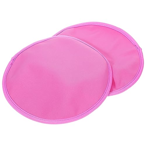 VALICLUD 2piezas Discos Absorbentes De Aceite De Ricino Compresas Reutilizables De Aceite De Ricino Cuidado Lactancia