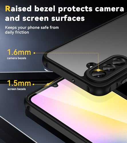 iVoler Hülle für Samsung Galaxy A26 5G mit 2 Stück Panzer Schutz Glas, [Militärstandard] Stoßfest [Kameraschutz] Handyhülle… – Ansicht 3