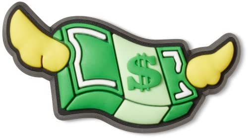 Image of Crocs Trendy Shoe Charms | Jibbitz, Fly Money, One Size