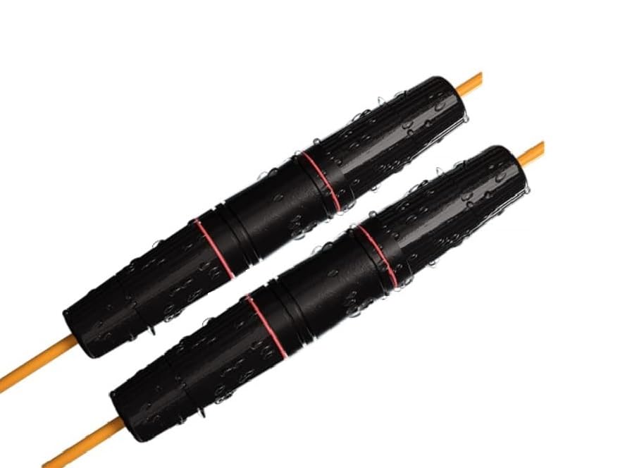 RIVER FOX® Waterproof RJ45 Coupler IP67, CAT6/CAT5E/CAT5 Female To Female Coupler Connector Shielded 8Pin For Outdoor Ethernet LAN Cable (2pcs Pack) (B0D9KG3KXW) Amazon Price History, Amazon Price Tracker