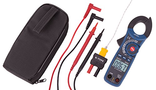 Image of REED Instruments R5020 AC Clamp Meter with Temperature and Non-Contact Voltage Detector, 400A with NIST Calibration Certificate